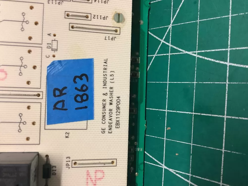 GE 175D5261G040 EBX1129P004 WH12X10614 Washer Control Board AZ201431 | AR1863
