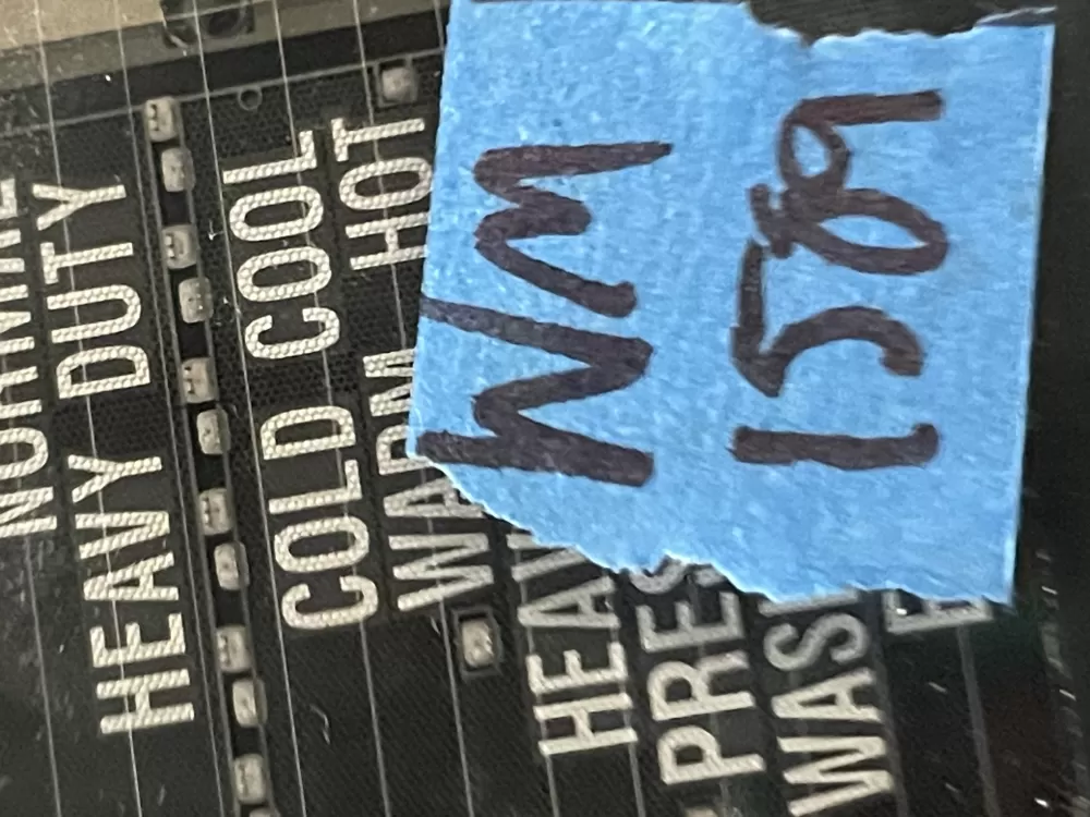 Whirlpool Maytag laundry center display board W11309802 AZ21905 | WM1589