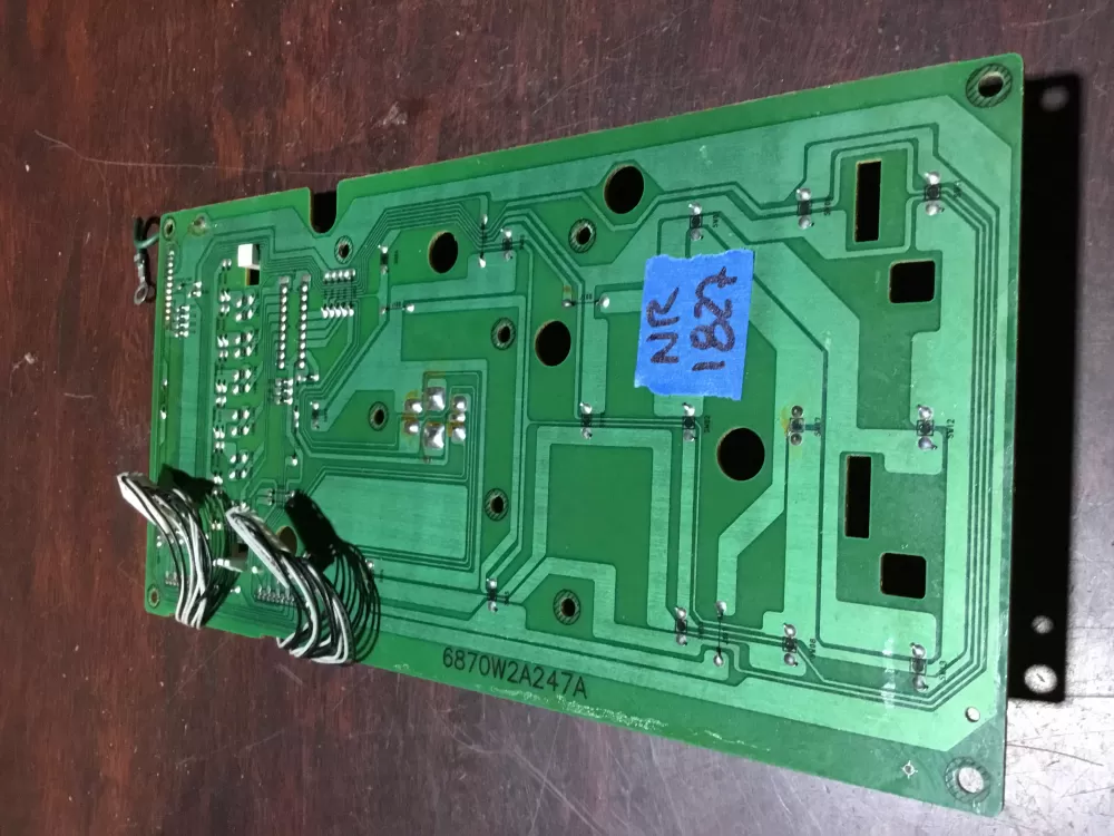 GE 6871W2S247A 6870W2A247A Microwave Control Board AZ72862 | NR1827