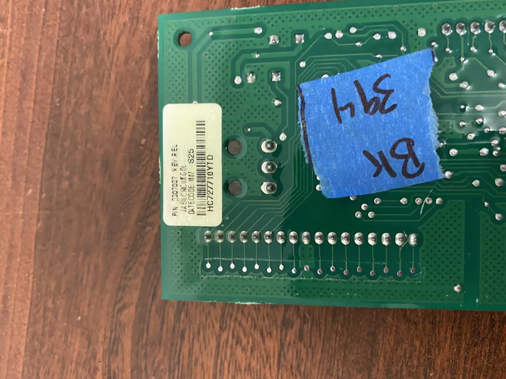 KitchenAid WP2307037 Refrigerator Temperature Control Board AZ39216 | BK394