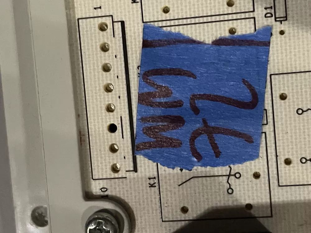 GE 175D5261G040 EBX1129P004 WH12X10614 Washer Control Board AZ34604 | Wm72