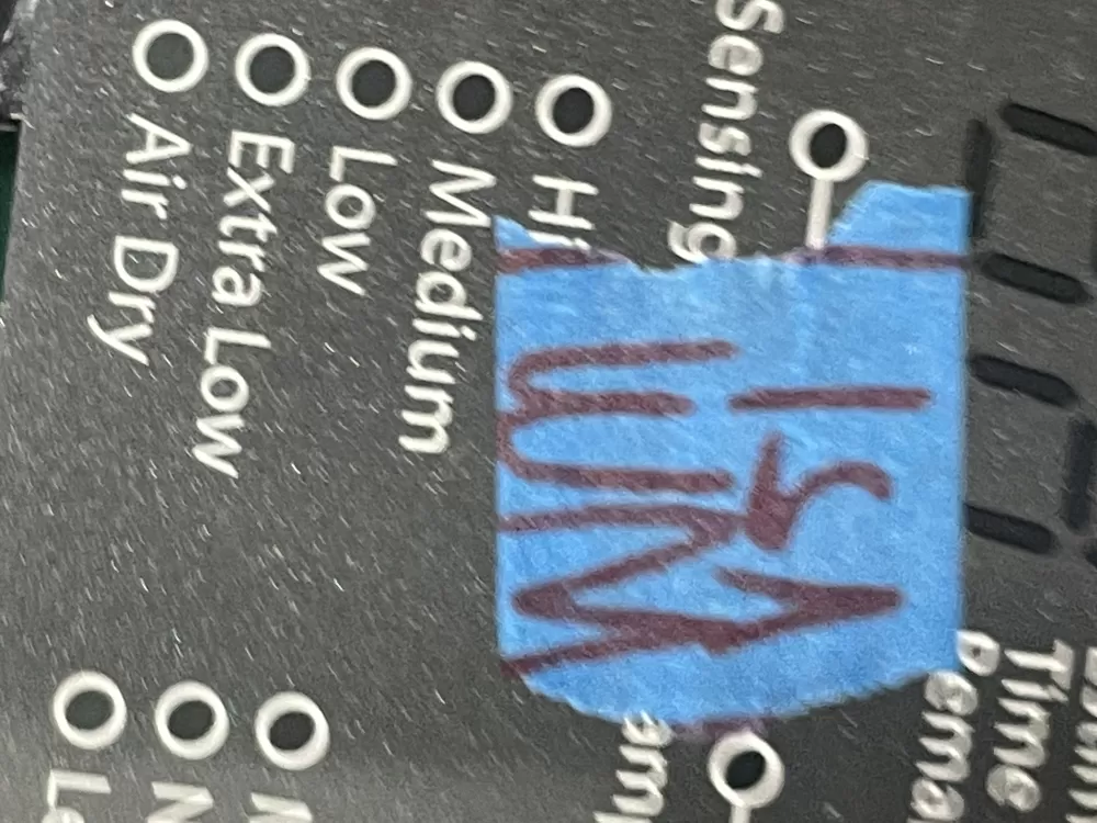 Whirlpool W10386337 W10310233 Dryer Control Board User Interface AZ16639 | WMV51