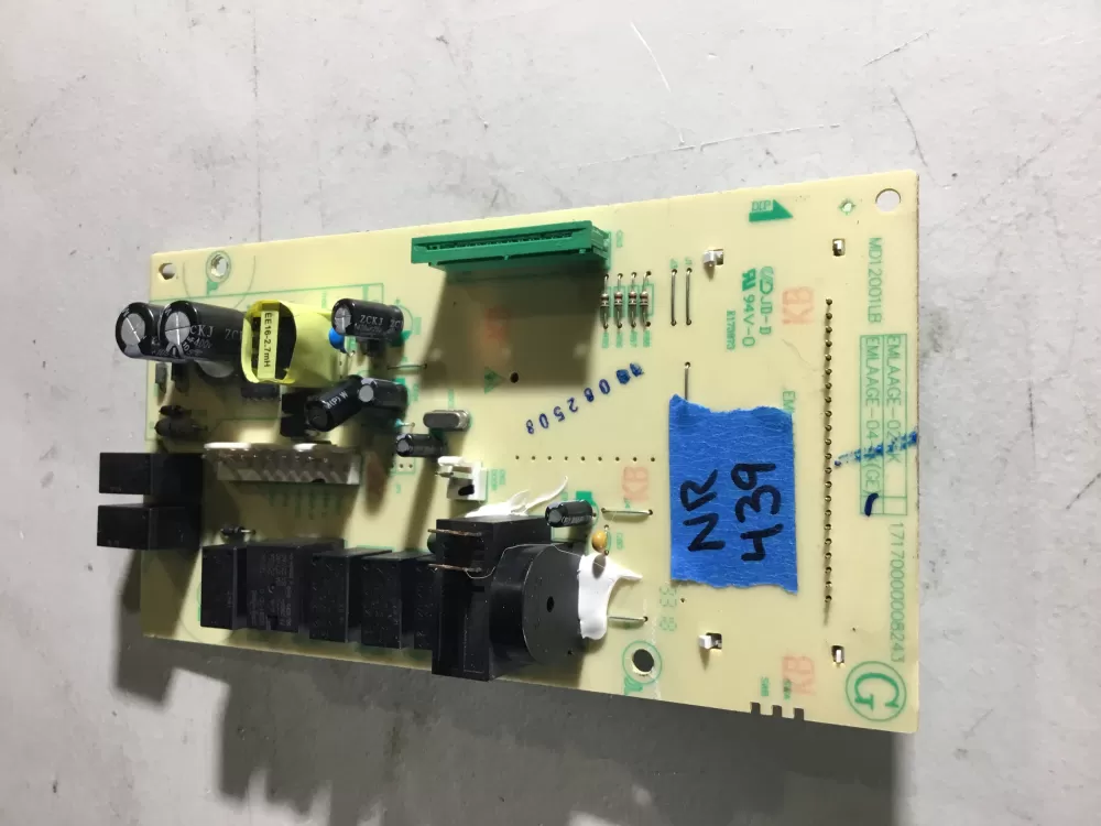 GE MD12001LB EMLAAGE-04- 17170000008243 Microwave Control Board AZ45728 | NR439