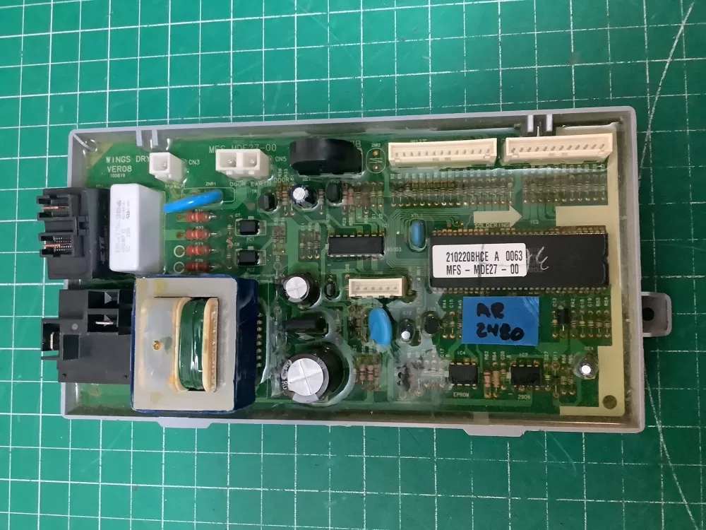 Samsung MFS-MDE27-00 DC41-00027A Dryer Control Board AZ226704 | AR2480