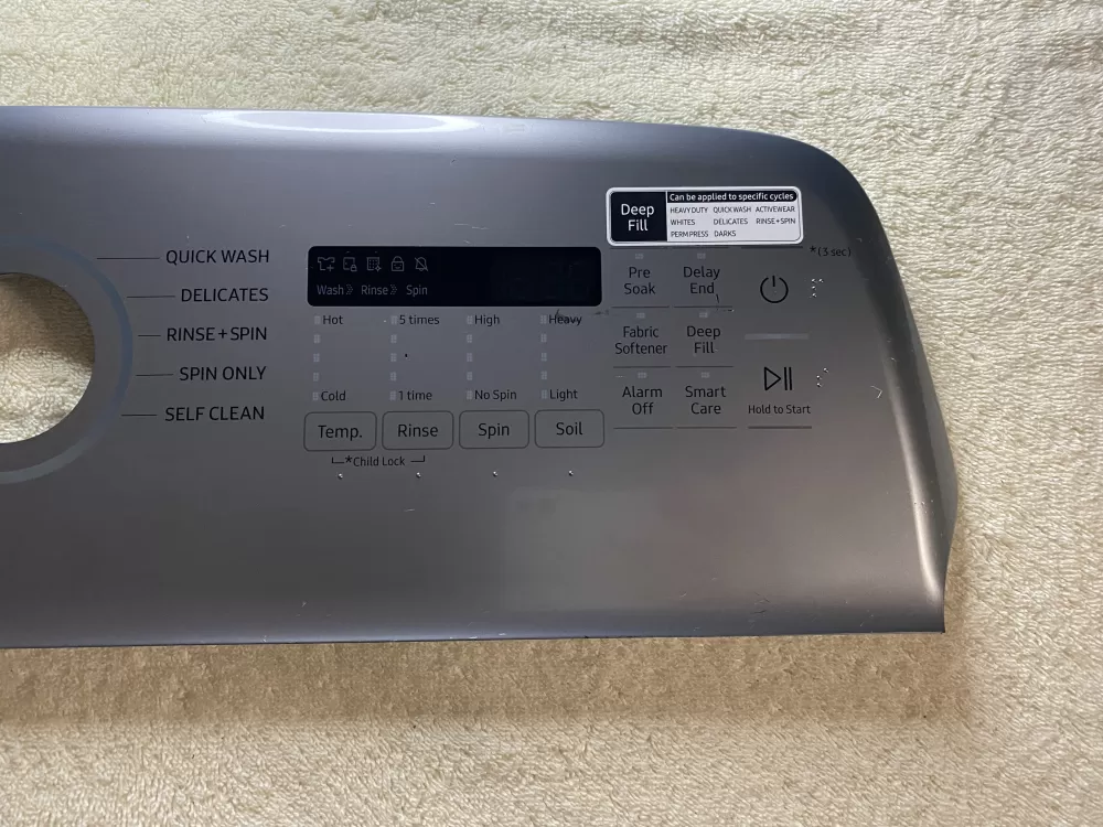 Samsung DC97-21544G DC97-22947A Washer Control Board Panel AZ5920 | V353