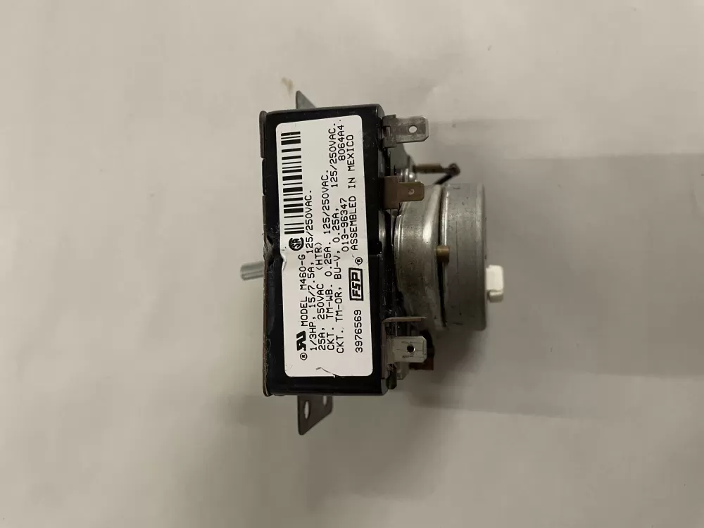 Whirlpool 3976569A 3976569 WP3976569 AP6009020 3393934 548368 PS11742162 Dryer Timer