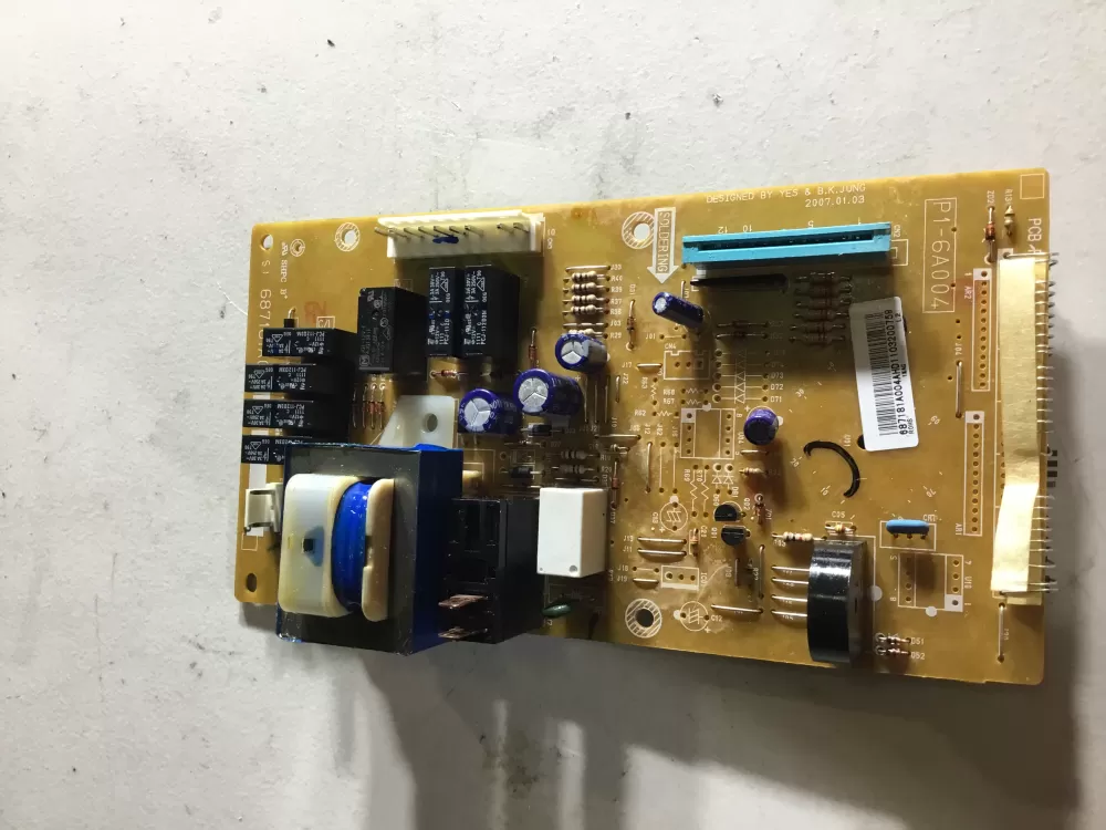 LG 687181A004A P1 6A004 Microwave Control Board 687181a004 AZ47138 | NR633