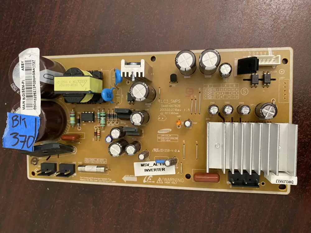 Samsung DA92-00215R Refrigerator Inverter Control Board AZ37100 | BK370