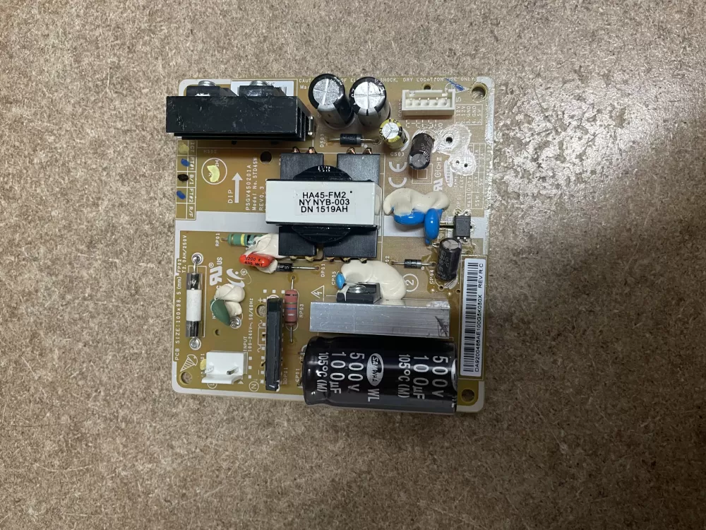 Samsung DA92-00486A Refrigerator Control Board
