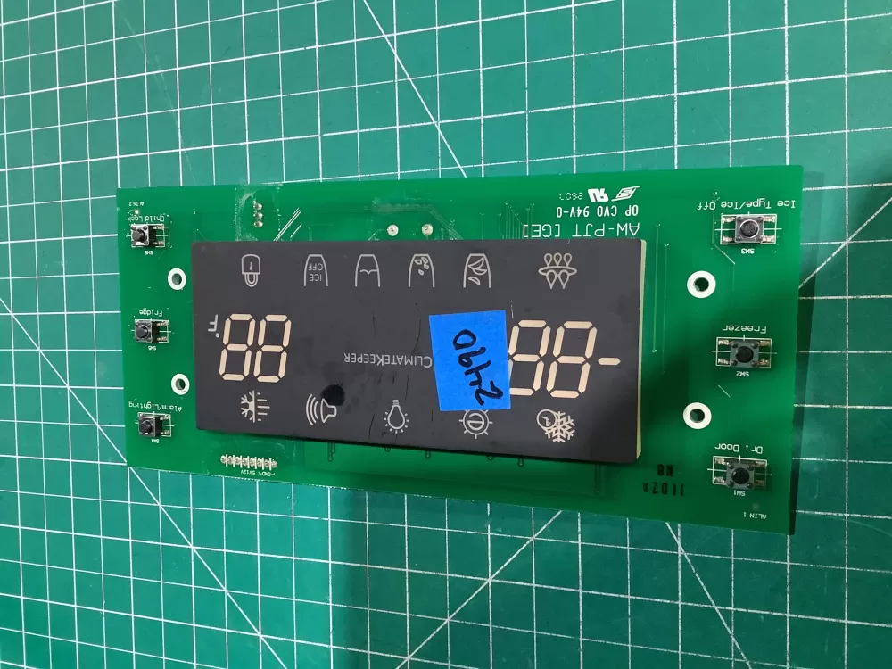 Samsung DA41 00475A Refrigerator Control Board AZ148844 | NR2490