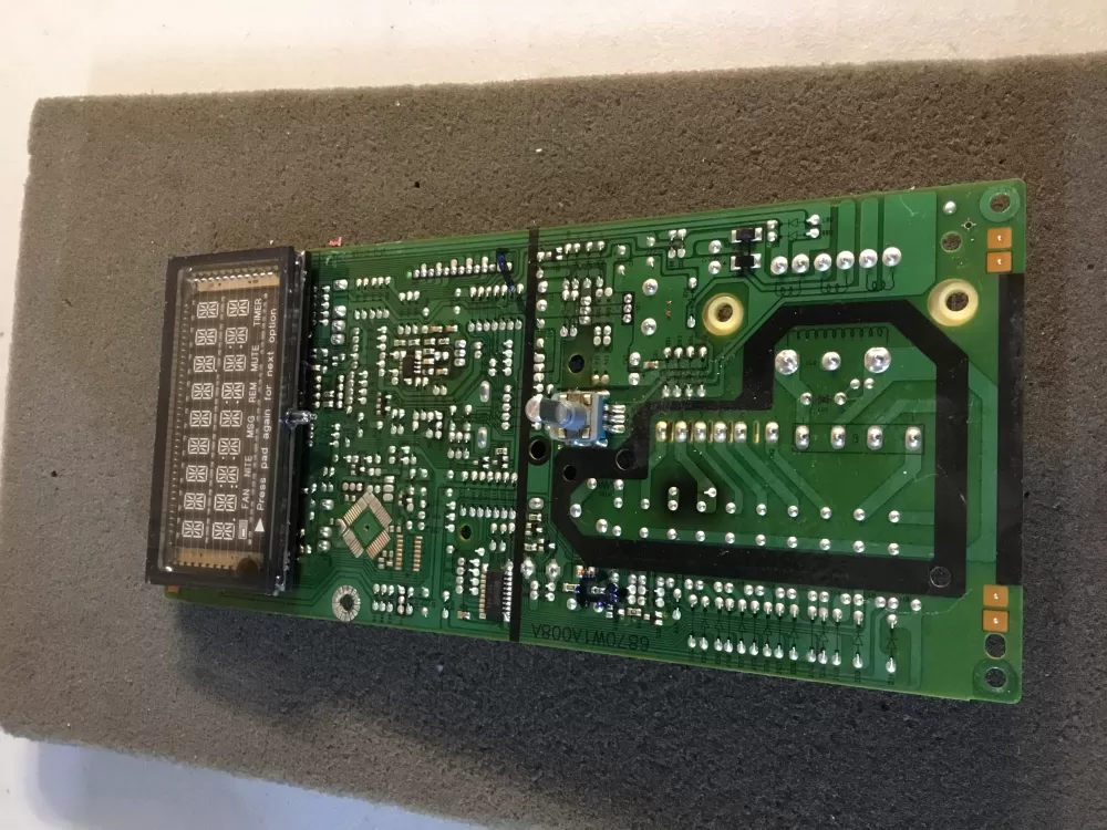 GE 6871W1S008A Microwave Control Board Display