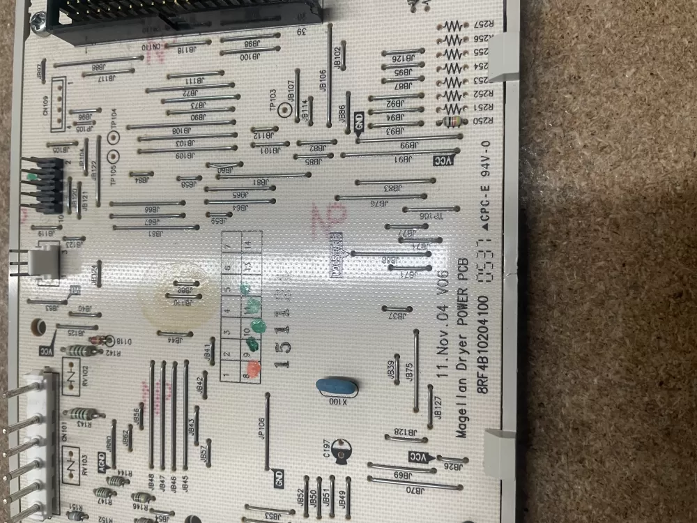 GE 212D1199G03 212D1201P001 WE4M388 Dryer Control Board AZ6247 | KM1554