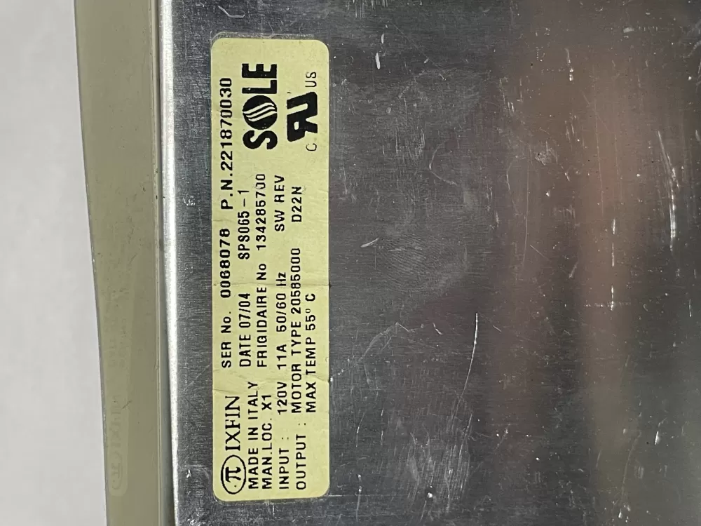 Frigidaire 134285700 Motor control board AZ118273 | KMV688