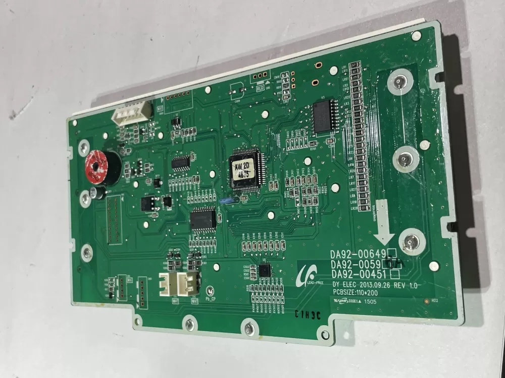 Samsung DA92 00649A Refrigerator Control Board Dispenser AZ143984 | Wm2415