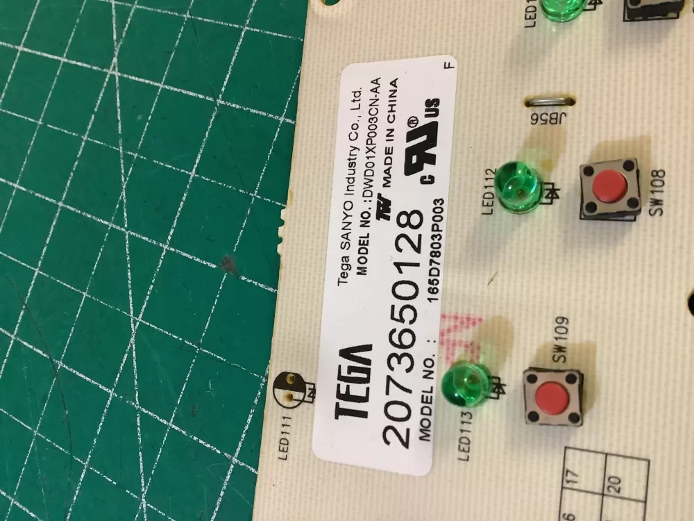 GE 165D7803P001 WD21X10378 Dishwasher Control Board AZ206628 | NR1115