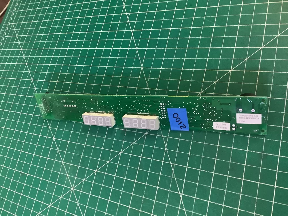 GE 197D4229G003 Refrigerator Control Board AZ190107 | NR2100