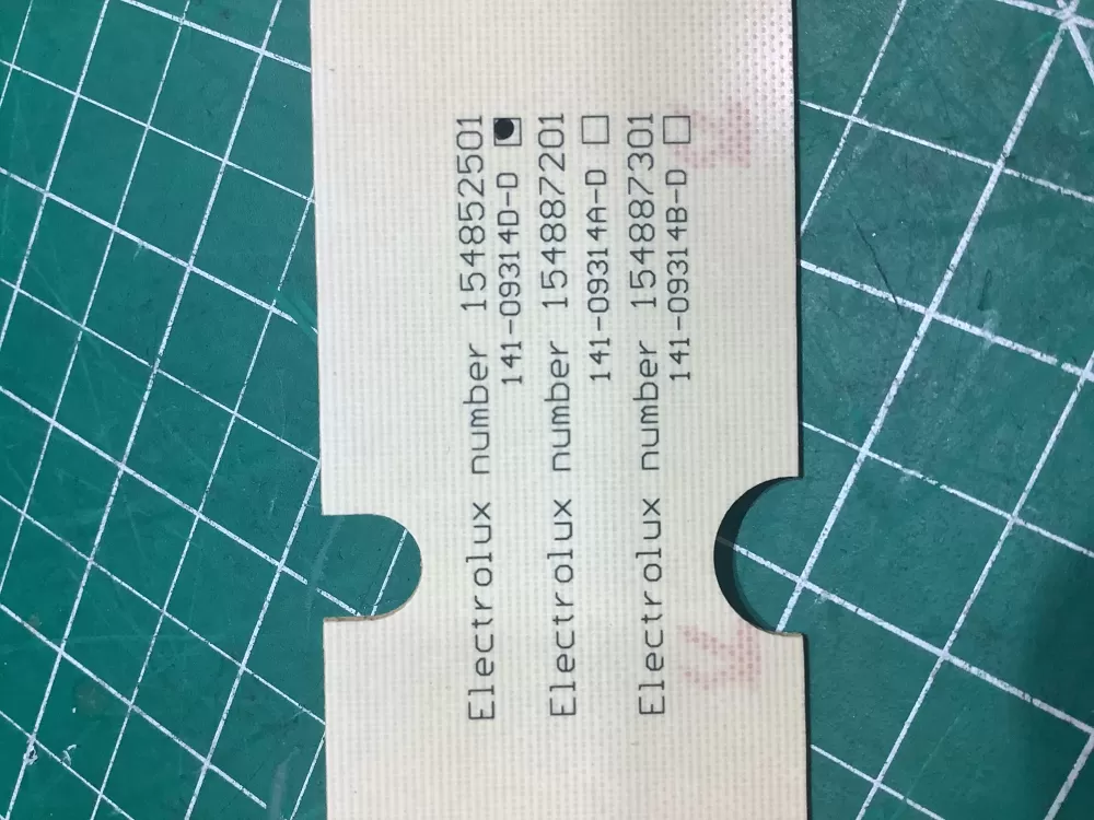 141-09314D-D Dishwasher Control Board Button Pcb