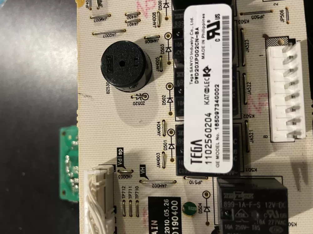 GE 165D9734G002 Dishwasher Control Board AZ27978 | WM261