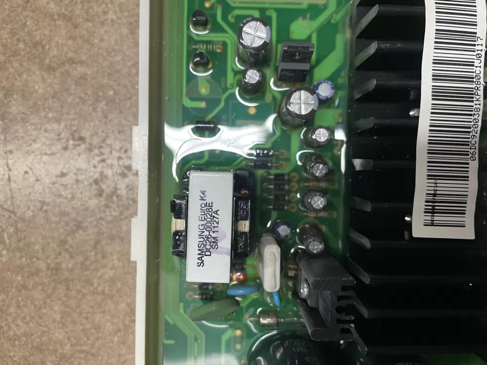 Samsung DC92 00381K Washer Control Board AZ18251 | KMV306