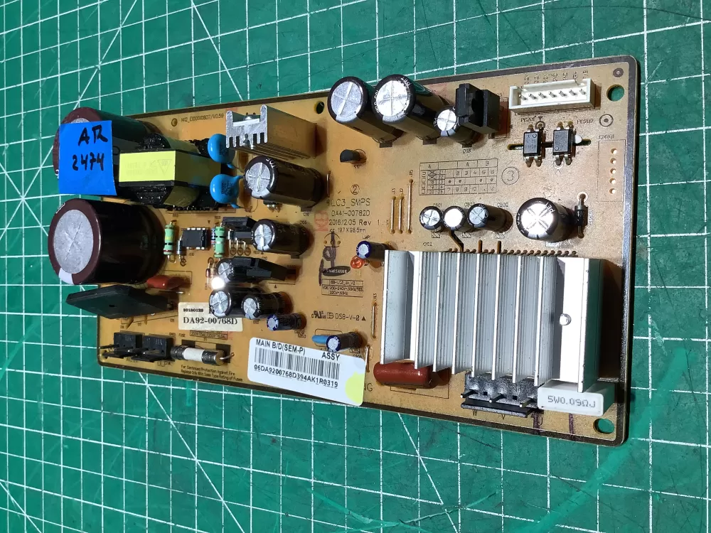 Samsung DA92 00768D Refrigerator Control Board Inverter AZ148430 | AR2479