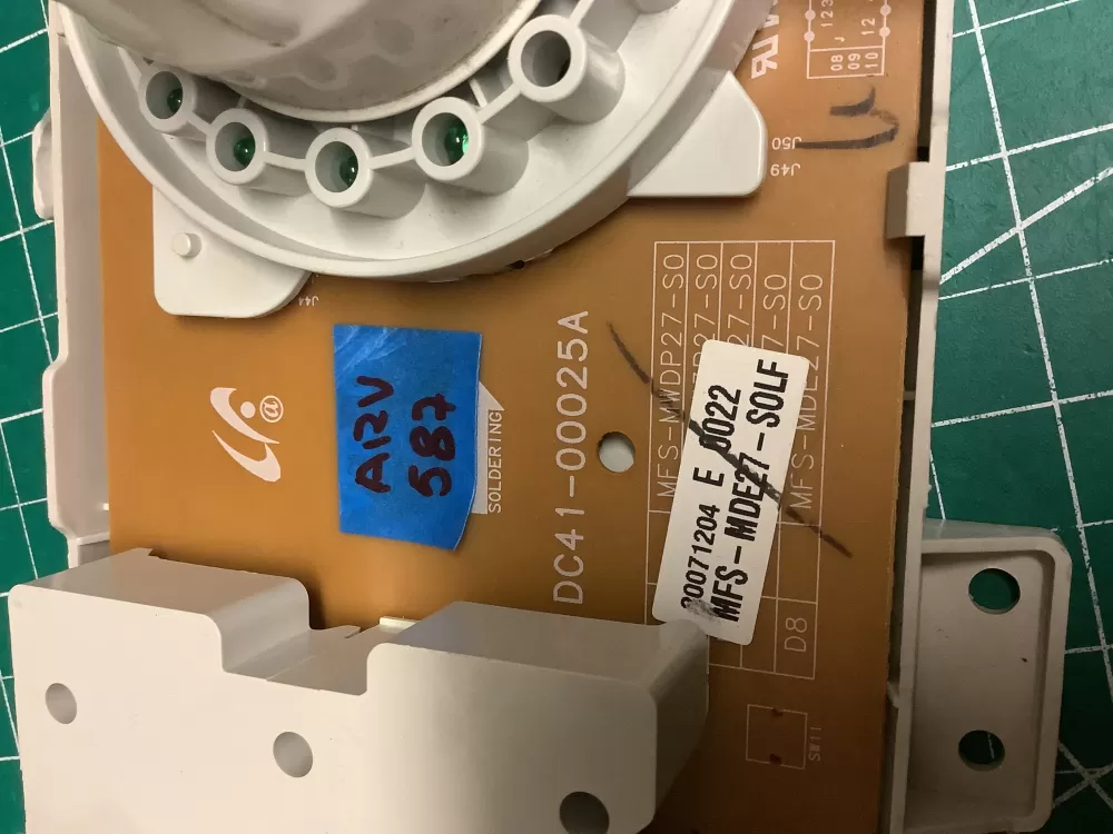 Maytag DC41-00025A DC41-00026A Dryer UI Control Board AZ204757 | ARV587