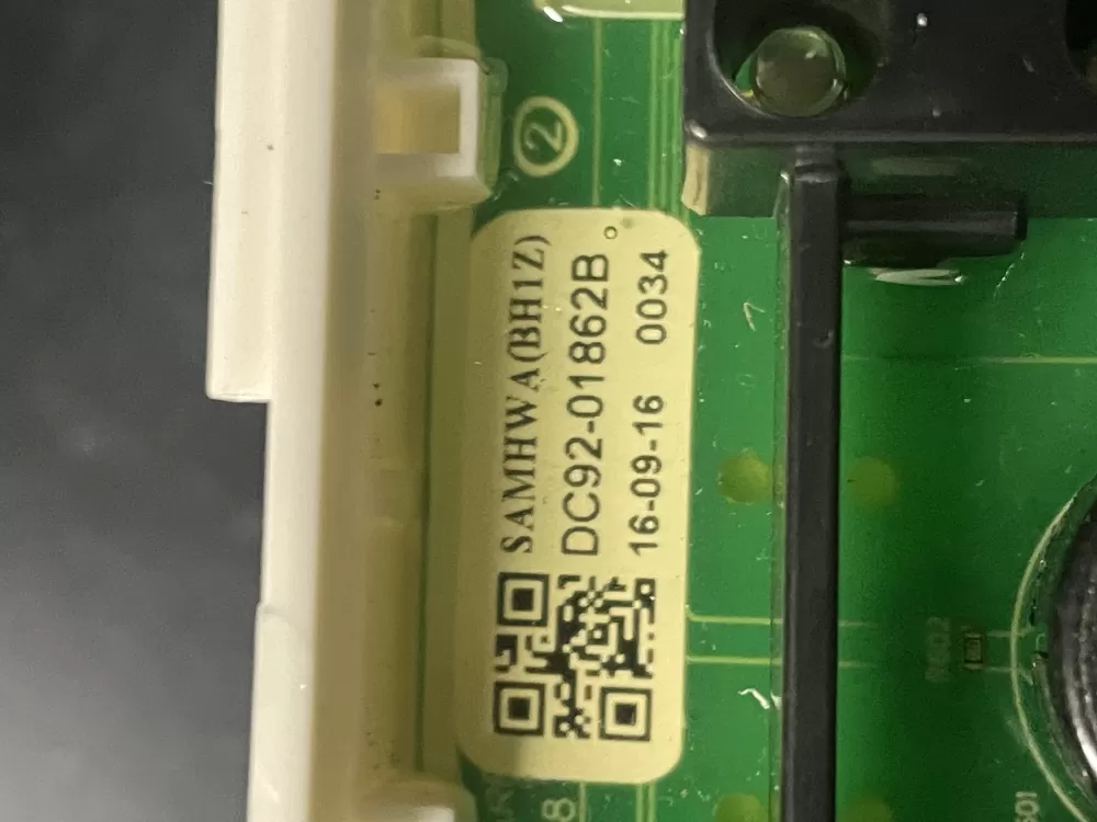 Samsung DC92-01862B DC94-06416A Washer Main Control Board AZ15602 | V302