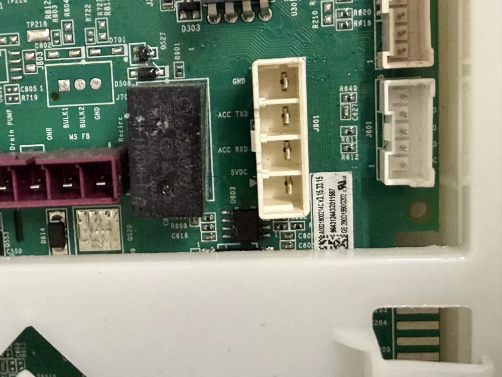 GE 290D1990G202 WH22X37837 Main Control Board AZ211392 | KMV160