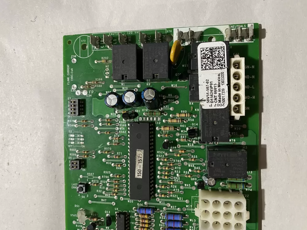 Emerson Trane D156245P01 Furnace White Rodgers Control Board AZ193771 | BK2168