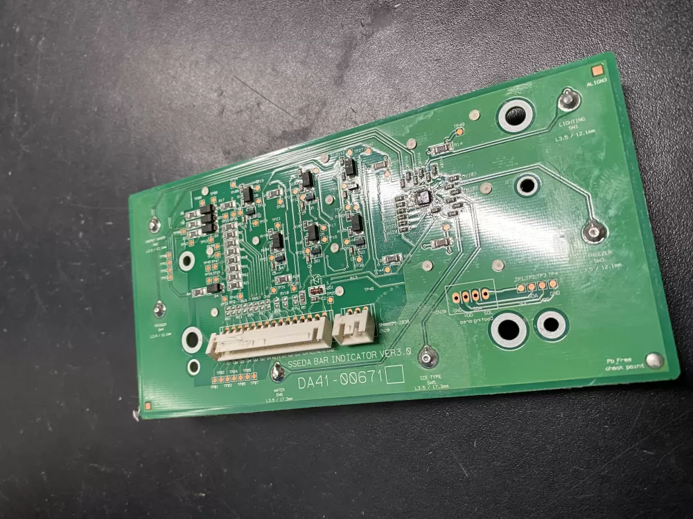 Samsung DA41-00671 Refrigerator Control Board AZ23166 | BK662