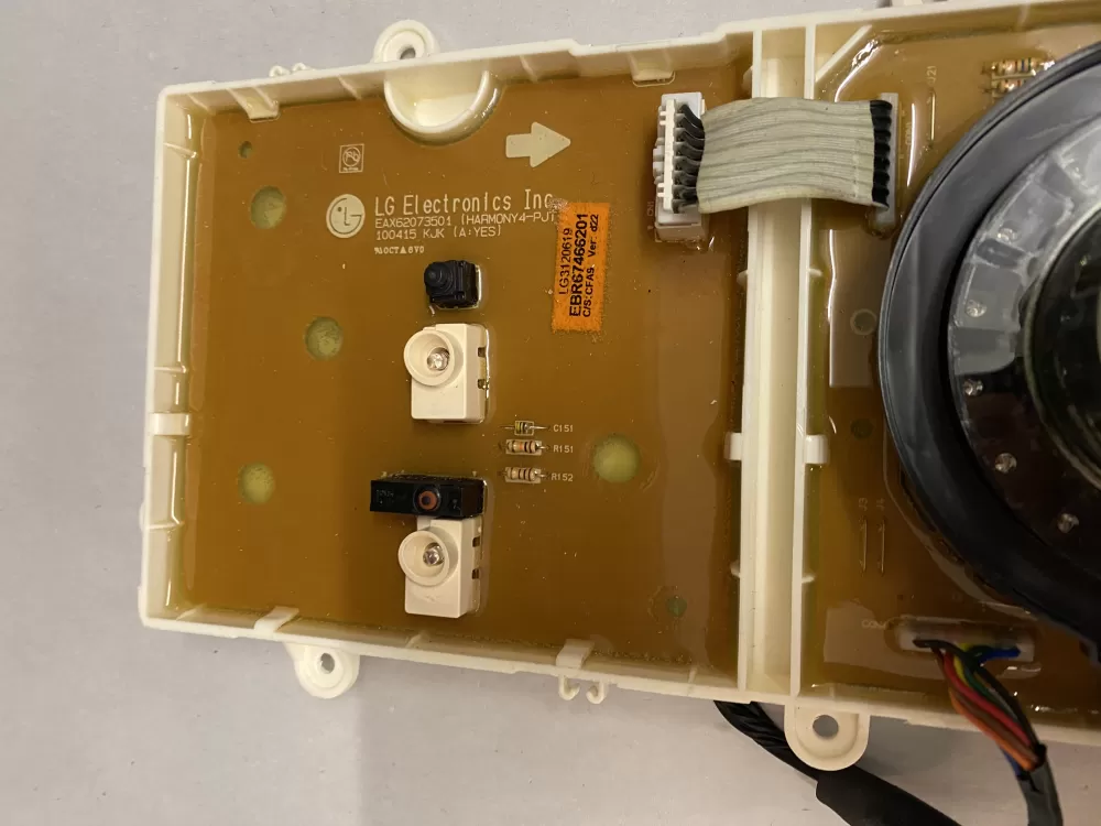 LG EBR67466201 AP5238700 AH3625151 Washer Control Board AZ212361 | BKV429