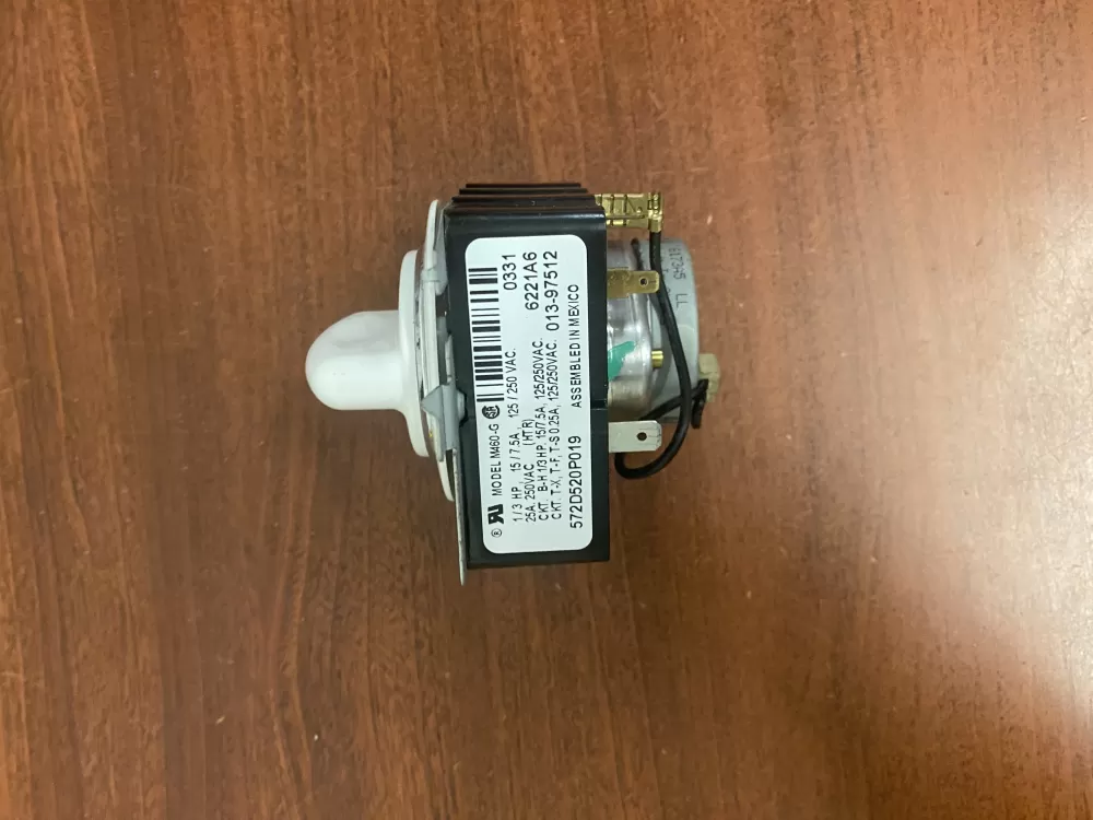 GE 572D520P019 WE4M189 Dryer Timer