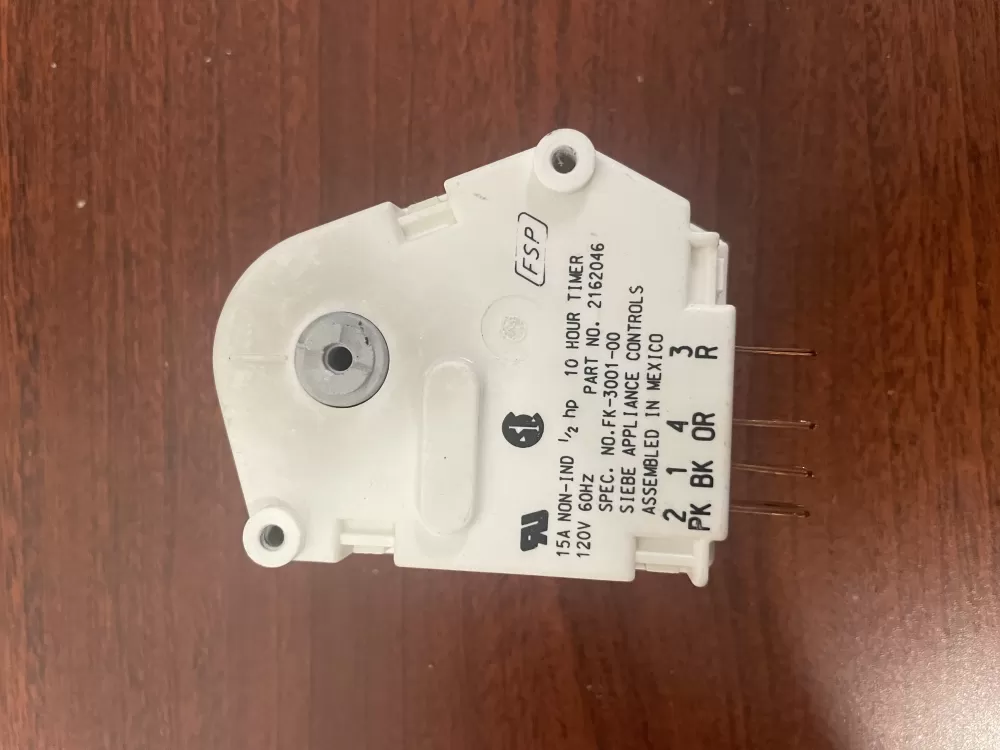 Whirlpool  KitchenAid  Kenmore  Amana AP5985208 0053736 0055525 0056627 0056768 0056906 0056907 0057052 0311209 1101021 1105267 1113225 1114246 1114248 1114264 1114283 1114287 1115416 1118626 1127570 1127571 1127591 14210016 2149098 2154665 2154666 2154912 2154982 2154983 2154984 2162046 2162347 2172691 2176335 2176340 2176646 2176648 2188371 2188372 2188375 2188376 2193084 2199008 4210521 4210579 4210778 4318057 4339497 4339856 4343354 4343402 4356929 4389238 480561 482489 482493 483212 511883 513588 513590 513629 513630 530213 530214 530557 530558 531714 548044 548121 548140 548709 549090 549091 549238 549239 549252 549253 549256 549257 549875 549876 56906 798629 833531 833663 833757 833795 833840 850019 850038 850343 850344 850345 850608 850609 850694 850695 850731 850845 850847 850878 850879 851061 851106 851160 851161 851200 851269 851406 851701 851971 938035 940074 943428 943434 943435 943436 945486 945512 945513 945514 978266 978472 989280 989281 D70041-12 D7004112 FSP482493 R0950029 R0950217 W10740039 W10822278VP Y0053736 Y0055525 Y0056627 Y0056768 Y0056906 Y0311209 W10822278 PS11723171 Refrigerator Defrost Timer