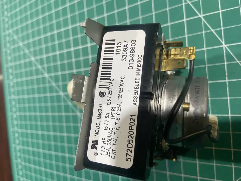 GE 572D520P021 WE4M271 Dryer Timer AZ142733 | NR2401