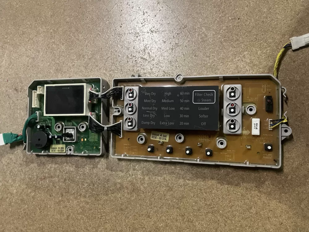 Samsung DC92-00127A Dryer Control Board