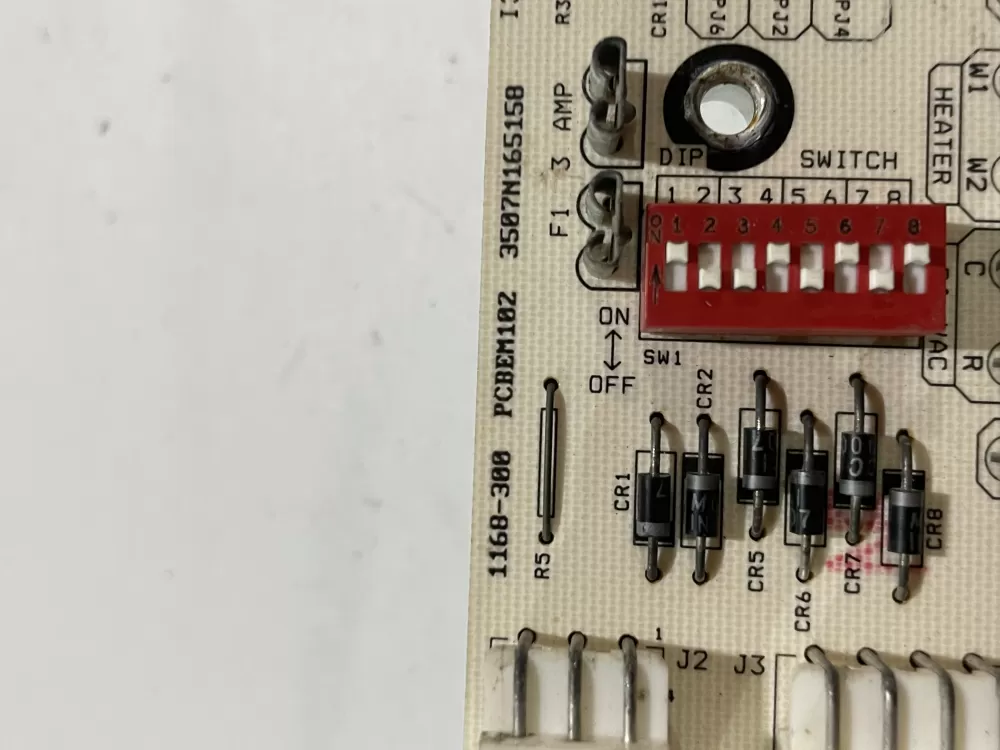 Amana PCBEM102 Air Handler Control 1168-83-300A. 1168-300 AZ179020 | Wm653