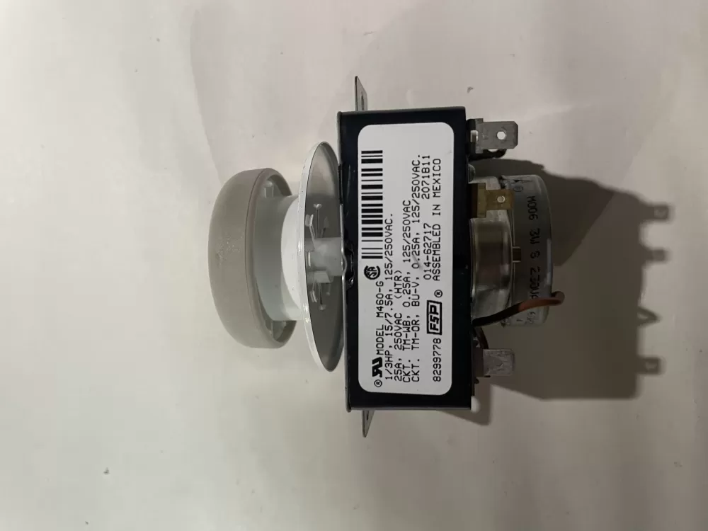 Whirlpool  Kenmore  Inglis  Estate  Amana WP8299778  AP6012586  8299778  909729  PS11745796 Washer Timer