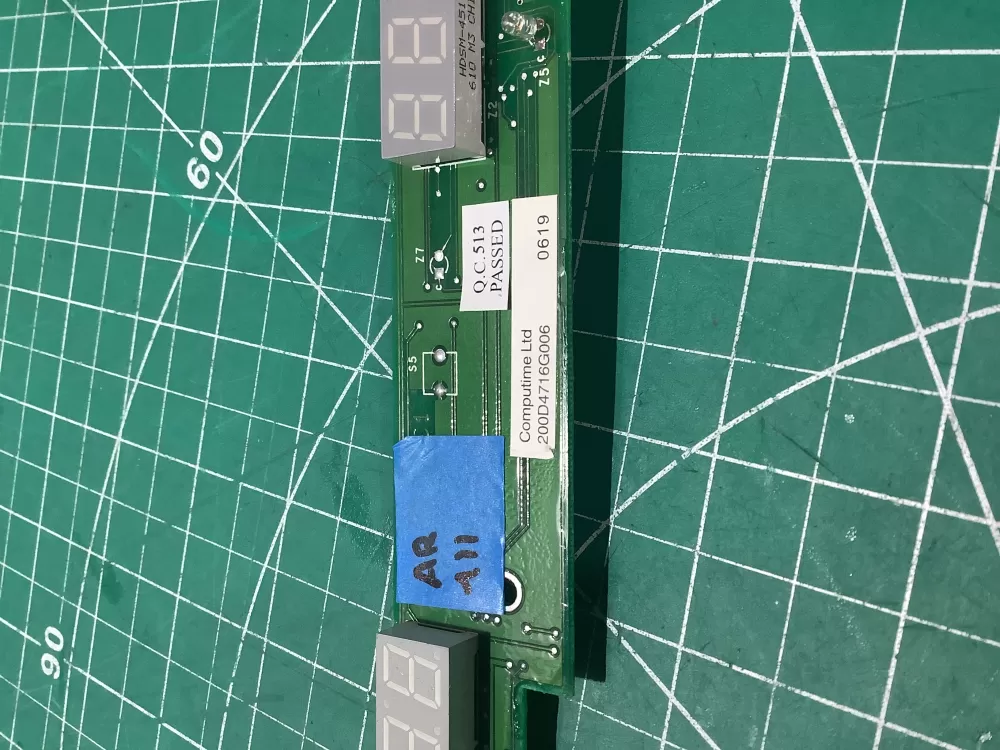 GE 200D4716G006 Refrigerator User Interface Control Board AZ187839 | AR111