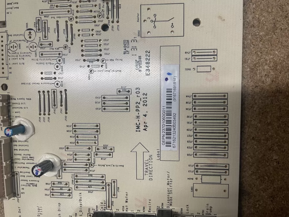 GE 237D1395G011 237D1122G001 237D1060G011 Washer Control Board AZ11854 | KMV231