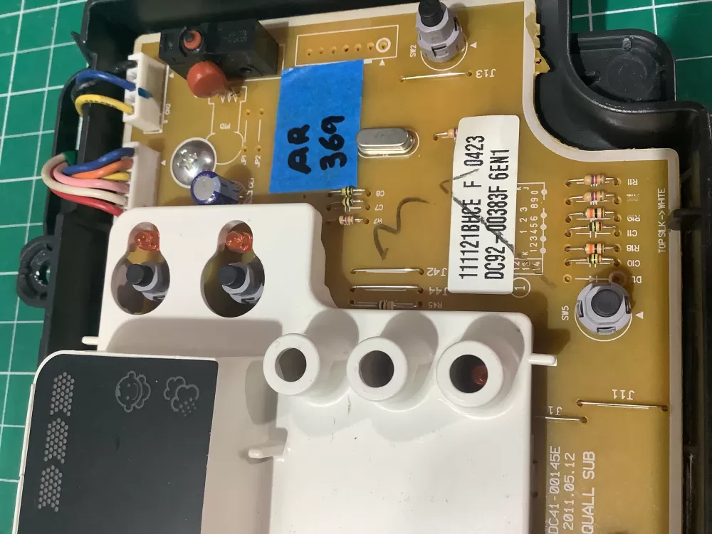 Samsung AP5577265 DC92 00383F PS4215862 Washer Control Board AZ190283 | AR369
