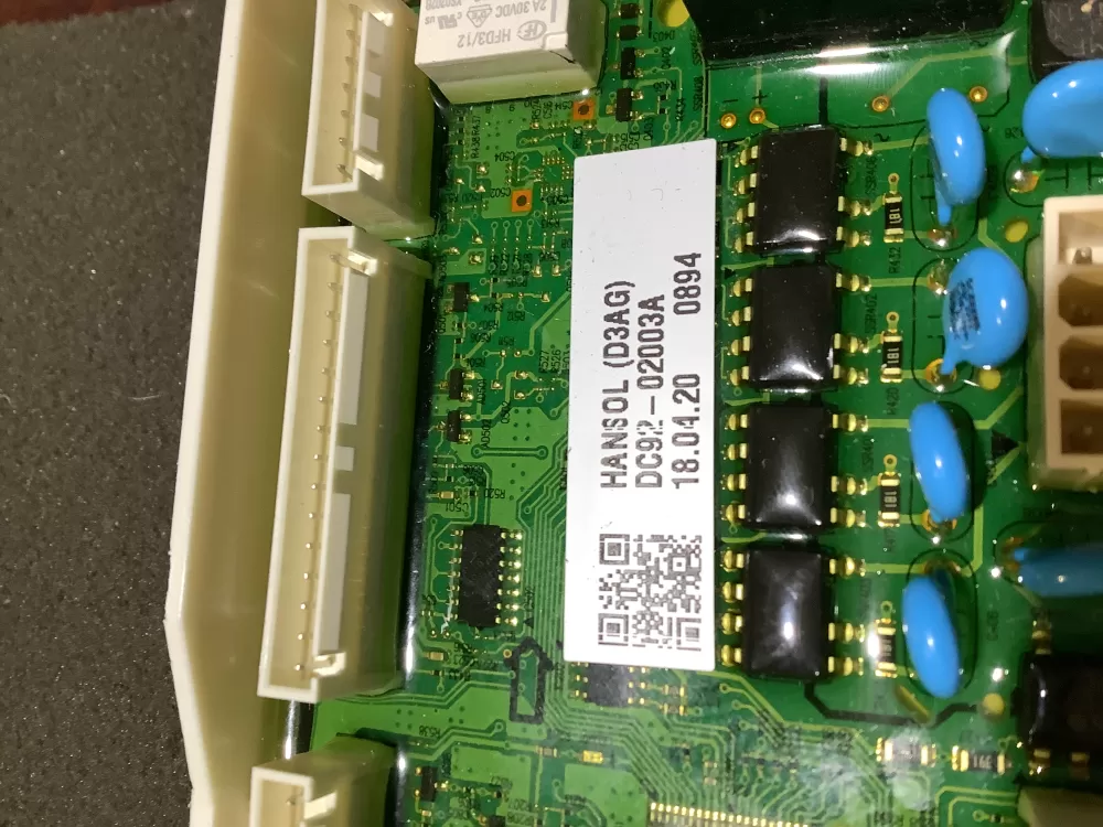Samsung DC92 02003A Washer Control Board AZ123830 | NR2256
