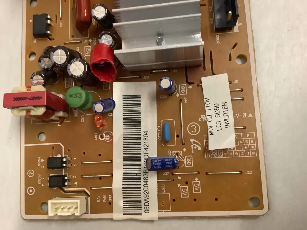 Samsung 00483b Da41 00822a Refrigerator Control Board Inverter AZ199681 | ZC2779