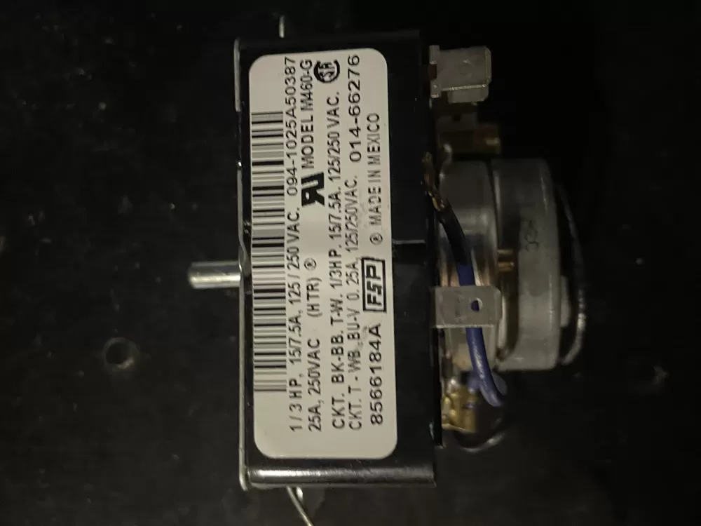 Whirlpool 8566184A 8566184 WP8566184 AP6013380 Dryer Timer AZ38180 | Wm501