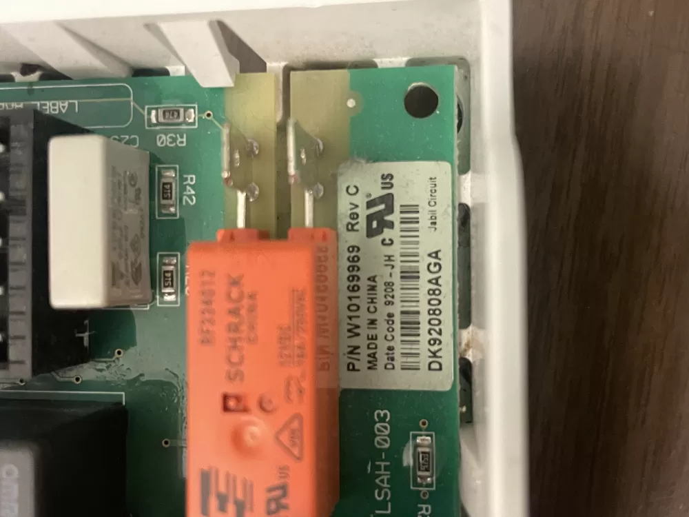Maytag Whirlpool W10169969 W10173705 Dryer Control Board AZ99962 | Wm2051