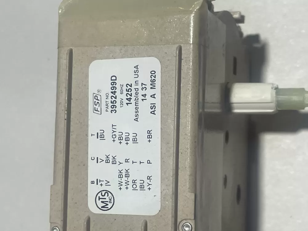 Whirlpool Washer Timer 3952499D AZ141182 | Wm2129