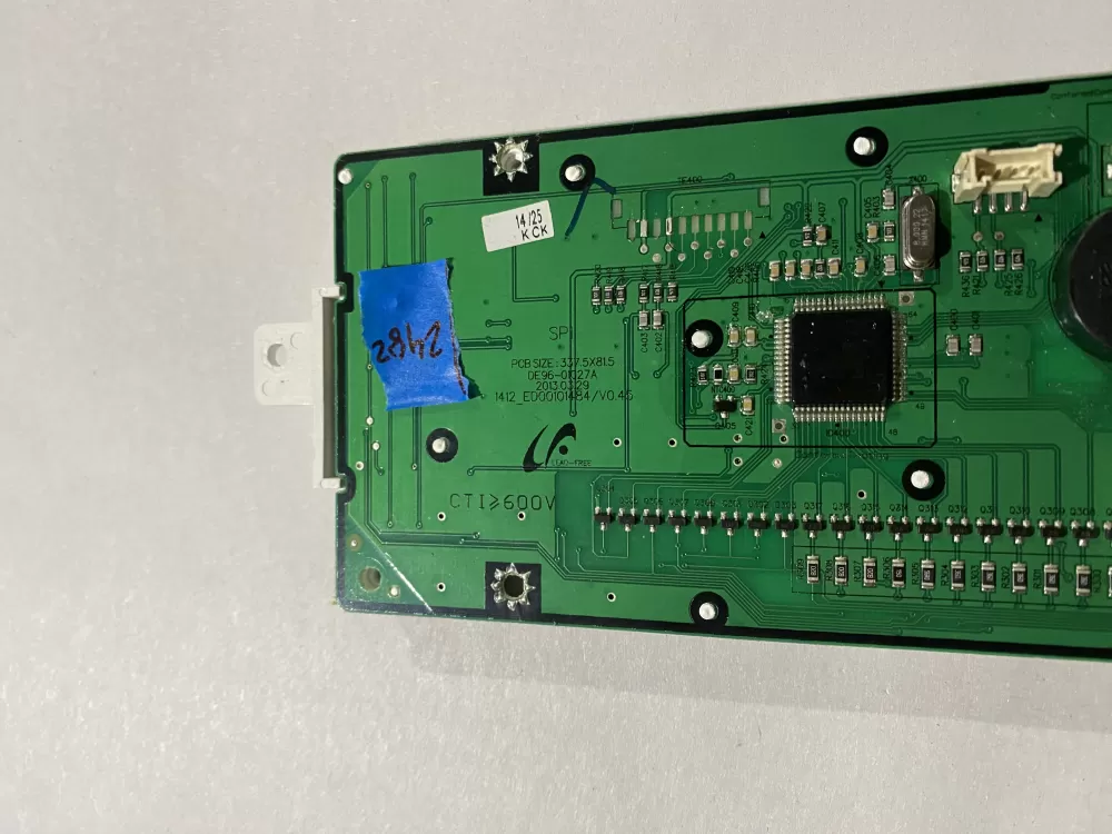 Samsung DE96 01027A Range Control Board AZ192012 | BK2482
