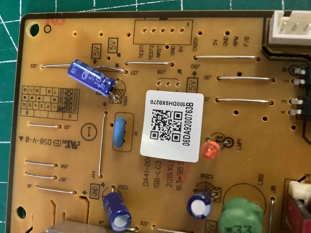 Samsung DA92-00763B Refrigerator Control Board Inverter AZ193838 | NR599