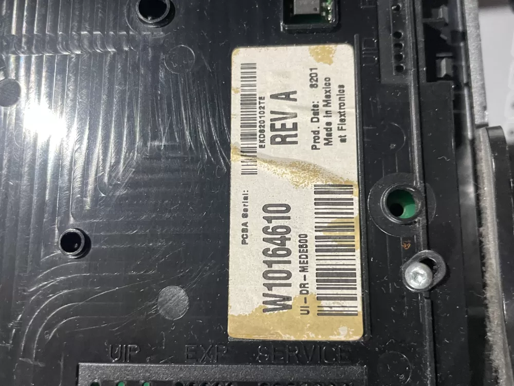 Whirlpool W10164610 Control Board WPW10283478 / AP6018635 AZ97151 | Wmv34