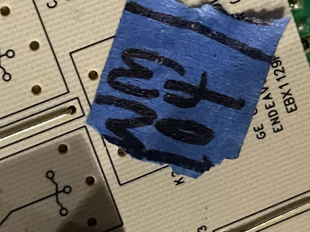 GE 175D5261G040 EBX1129P004 WH12X10614 Washer Control Board AZ32143 | Wm106