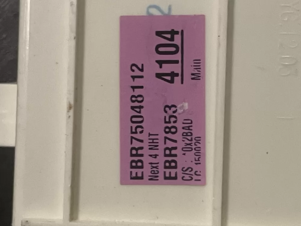 LG EBR75048112 Washer Control Board AZ27630 | WMV127