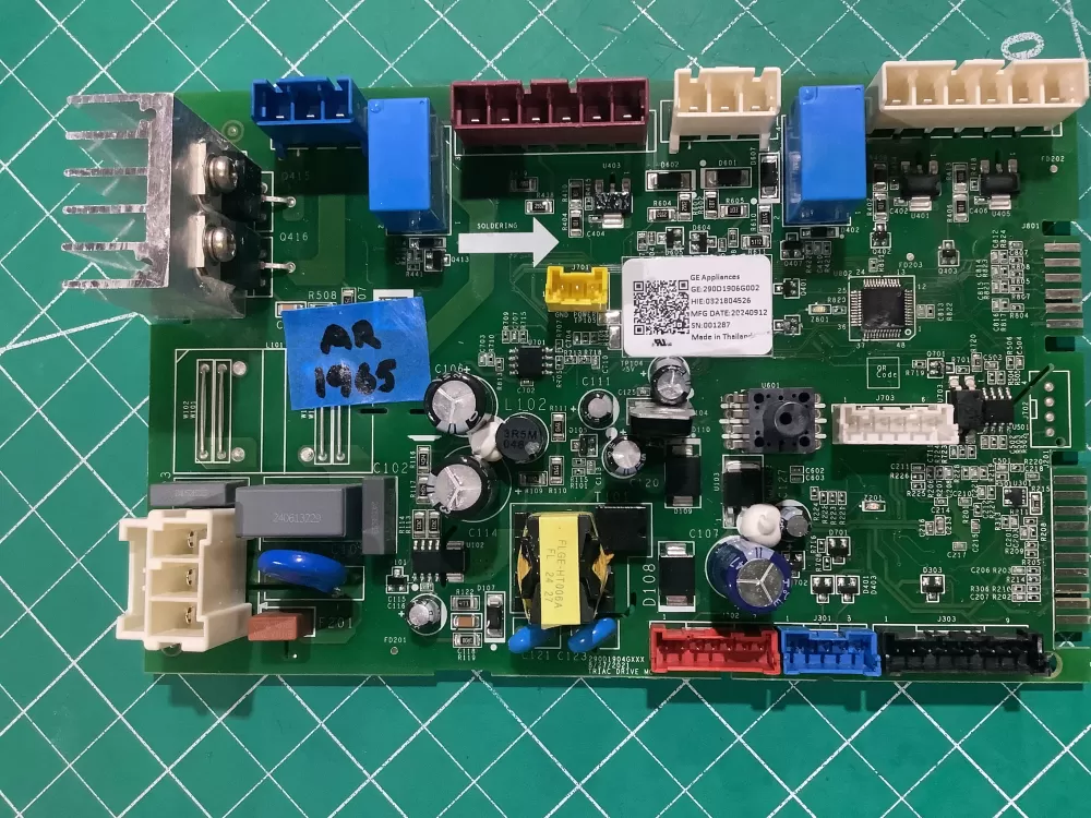 GE Washer 290D1906G001 WH22X33178 Control Board AZ228354 | AR1965